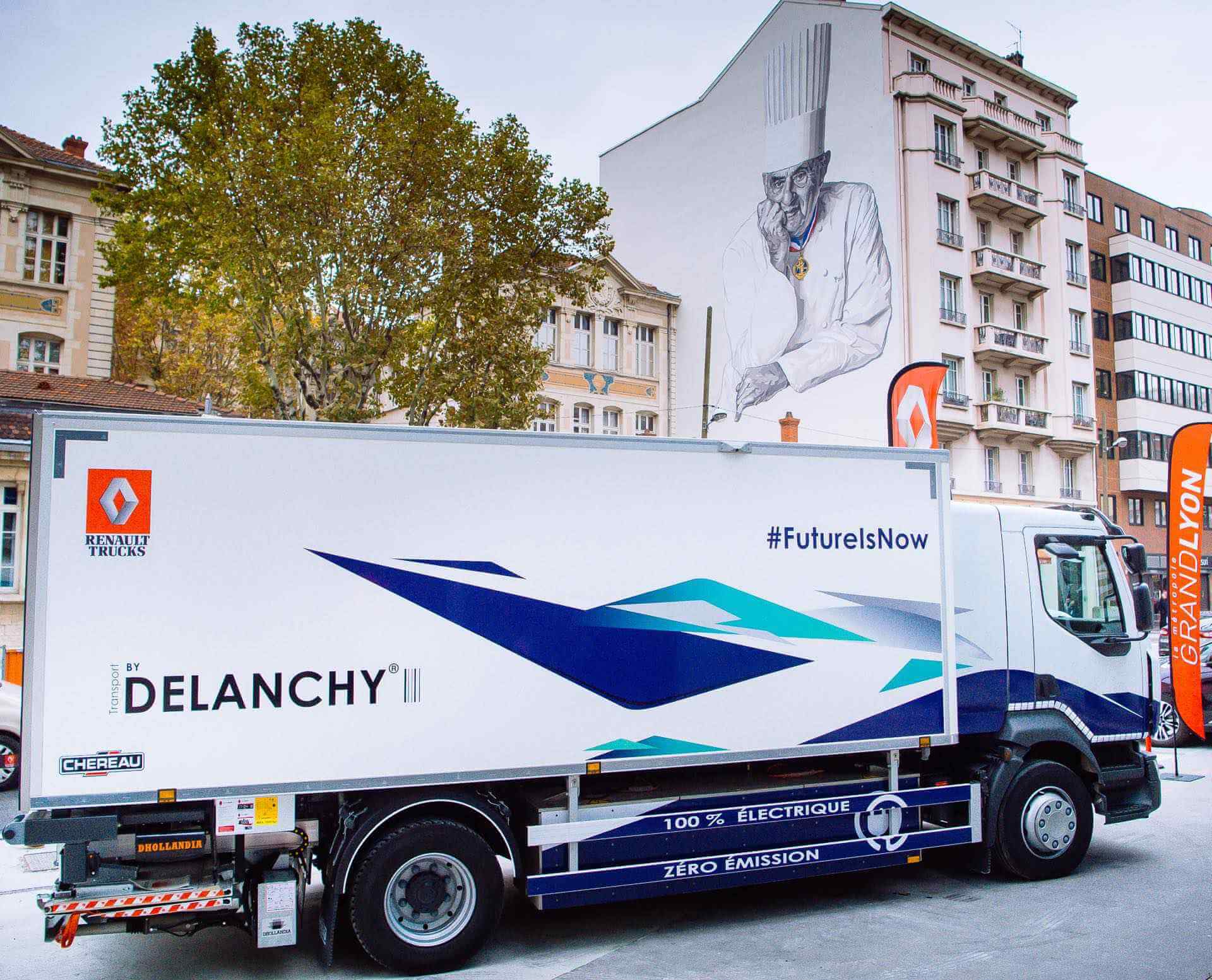 Camion électrique Delanchy