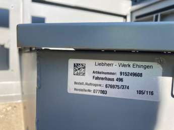 Cabine LIEBHERR MK88