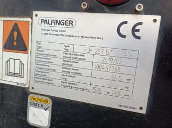 Camion porteur PALFINGER F3-253 GT-S 4W 