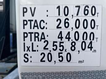 Camion porteur Renault C-Series C430.26