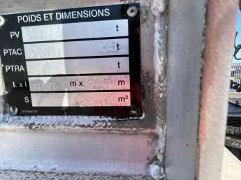 Semi-remorque Benalu BENNE TP 
