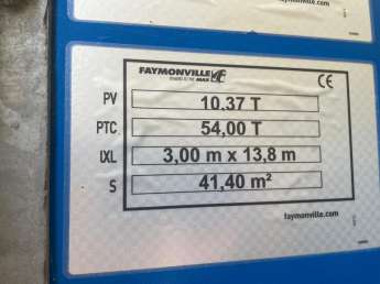 Semi-remorque FAYMONVILLE SREM 