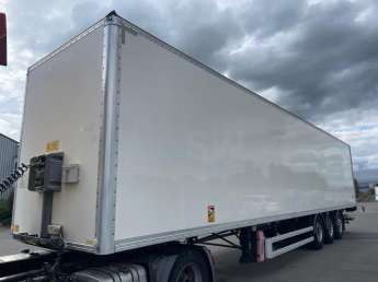 Semi-remorque Fruehauf SREM S/R FOURGON 3 essieux + HAYON