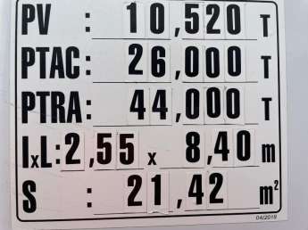 Camion porteur Mercedes ACTROS 25.40