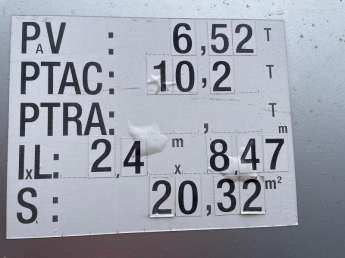 Camion porteur Mercedes ATEGO 10.23 