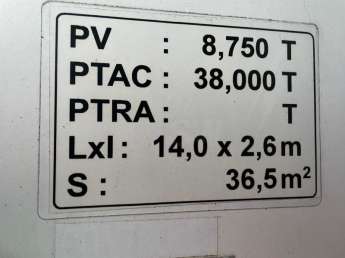 Semi-remorque Lamberet SREM 