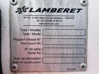 Semi-remorque Lamberet SREM 