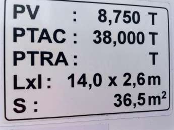 Semi-remorque Lamberet SREM 