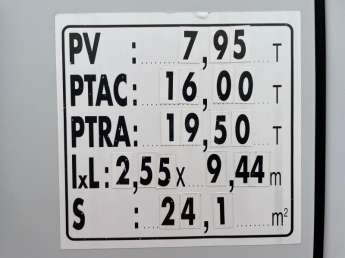 Camion porteur Iveco EUROCARGO 160E21 