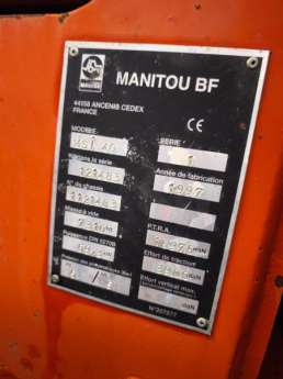 Autre Manitou MSI 40 