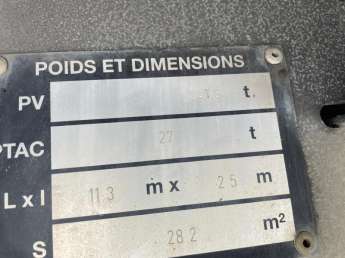 Semi-remorque Fruehauf SREM 