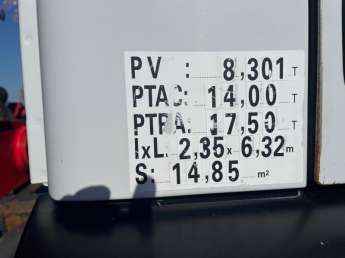 Camion porteur Iveco EUROCARGO 140E22 