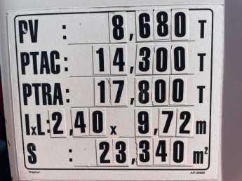 Camion porteur Renault D280 - NARROW 