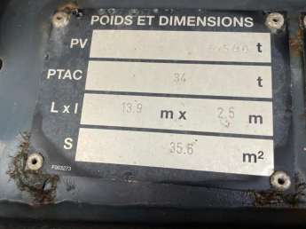 Semi-remorque Fruehauf SREM 