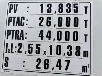 Camion porteur Renault C380 