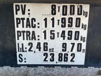 Camion porteur Renault MIDLUM 220 