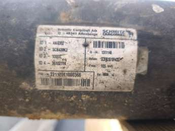 Pont ESSIEU FIXE 1371140 SCHMITZ CARGOBULL